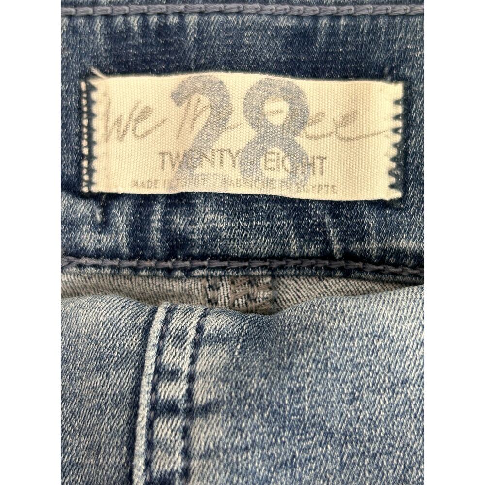 WE THE FREE BY FREE PEOPLE Women’s Distressed Ankle Skinny Jeans Sz 28 - Picture 6 of 10
